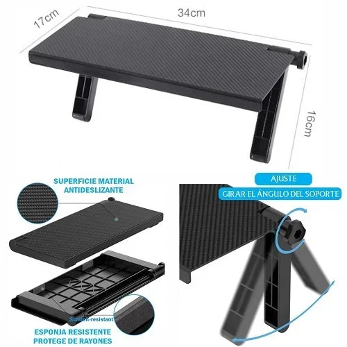 Estante Ajustable Para Tv Y Pc