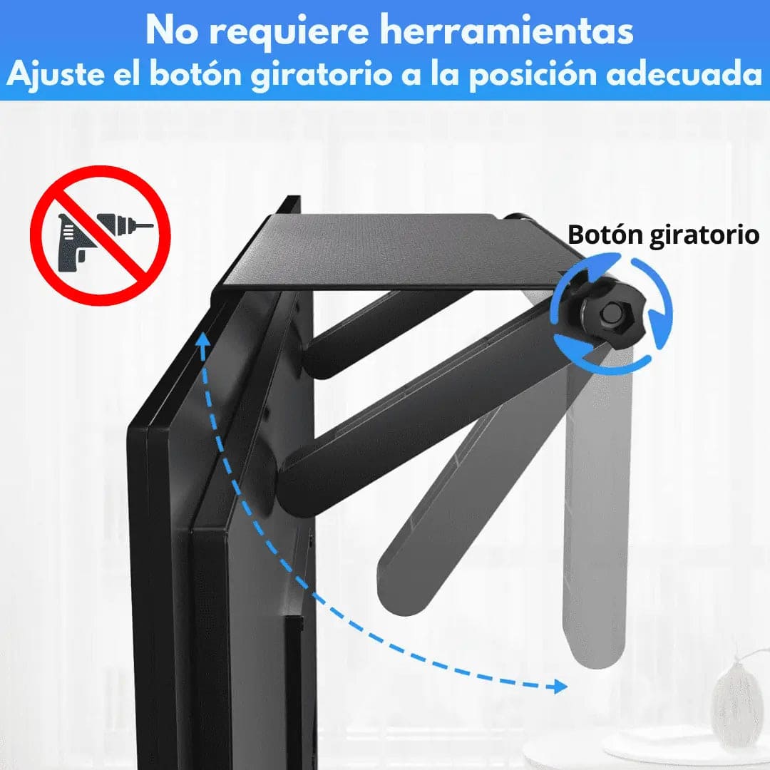 Estante Ajustable Para Tv Y Pc