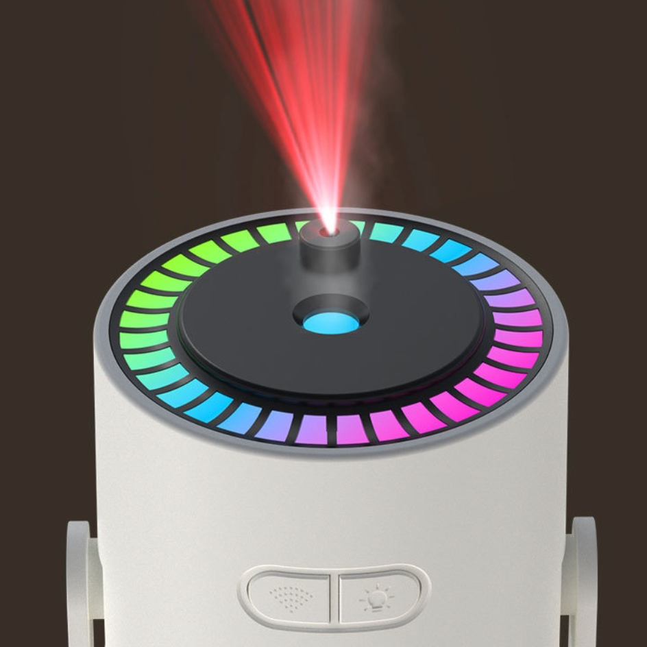 Difusor De Aromas Con Proyector Luz LED