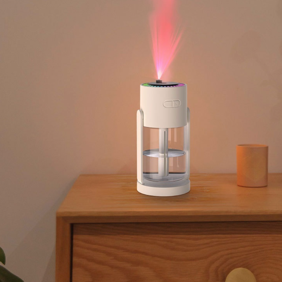 Difusor De Aromas Con Proyector Luz LED