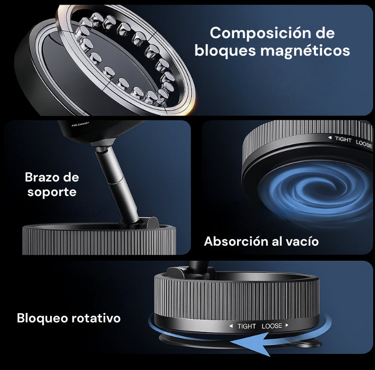 SOPORTE MAGNETICO CELULAR