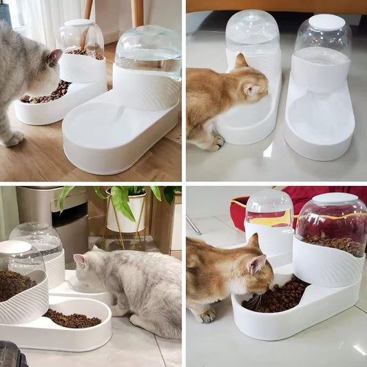 Dispensador agua y comida mascotas