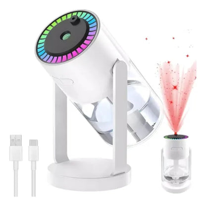 Difusor De Aromas Con Proyector Luz LED