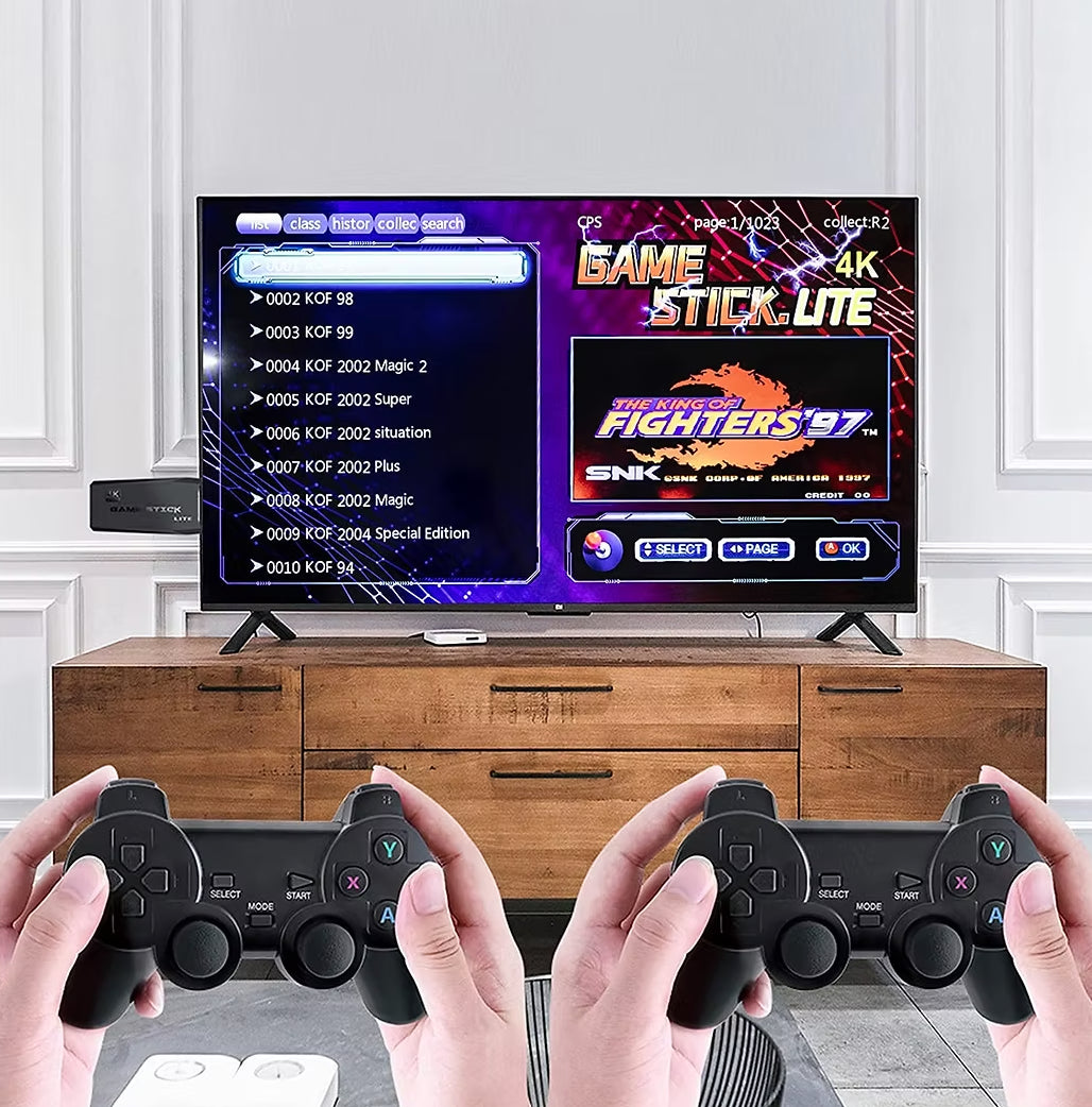 CONSOLA GAME STICK RETRO PRO (+10000 JUEGOS)