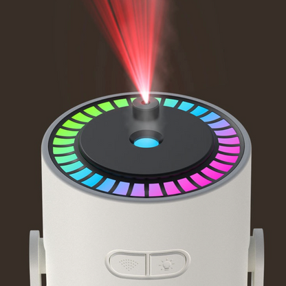 Difusor De Aromas Con Proyector Luz LED