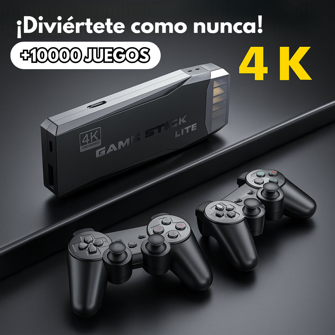 CONSOLA GAME STICK RETRO PRO (+10000 JUEGOS)