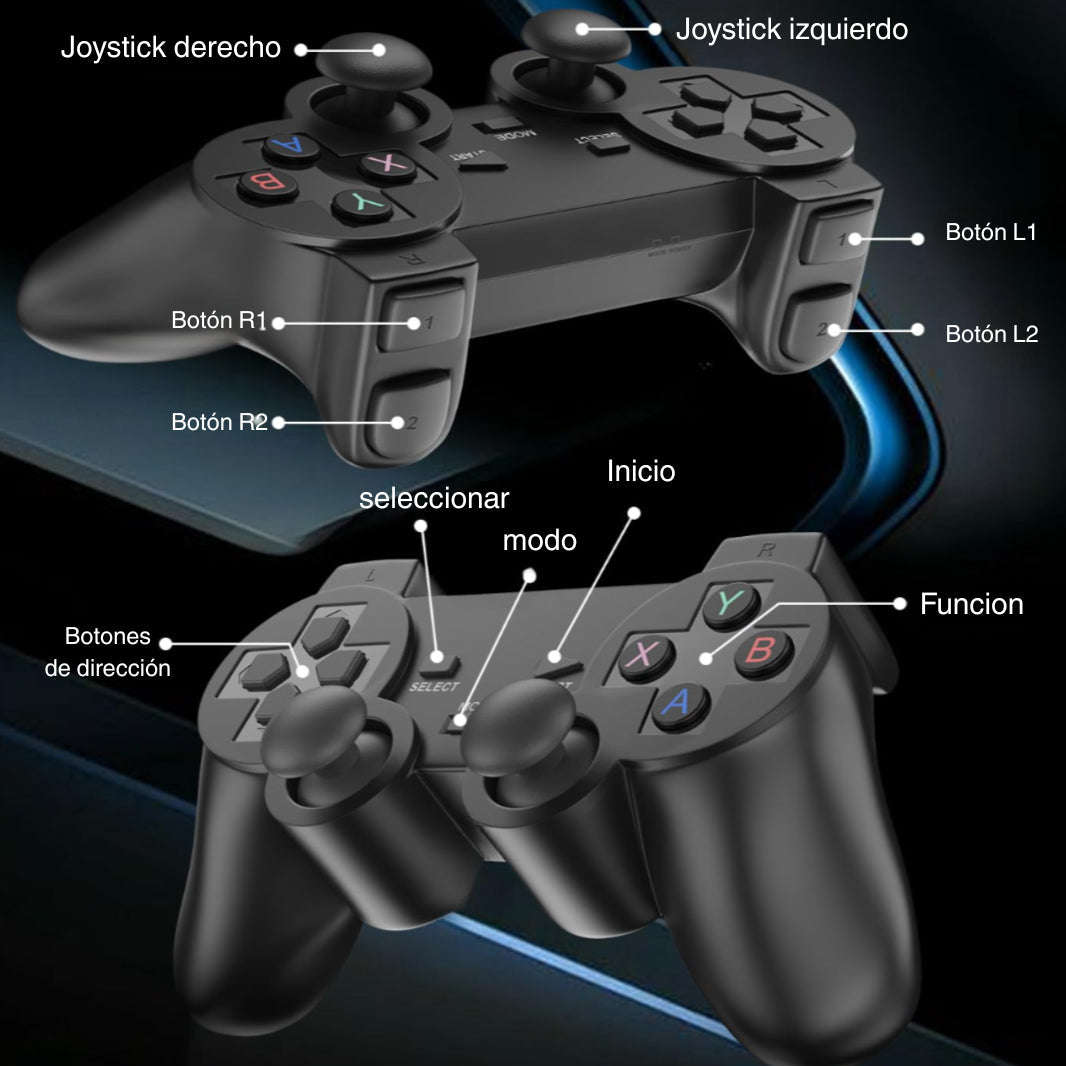 CONSOLA GAME STICK RETRO PRO (+10000 JUEGOS)