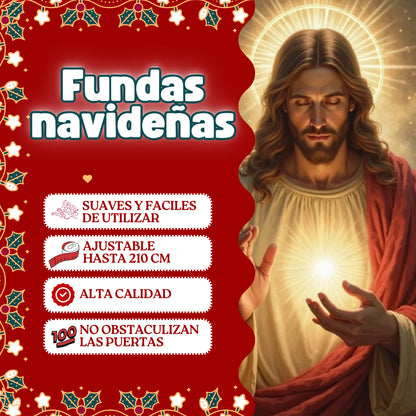 FUNDAS NAVIDEÑAS PARA PUERTAS