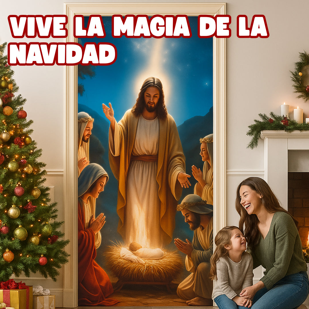FUNDAS NAVIDEÑAS PARA PUERTAS