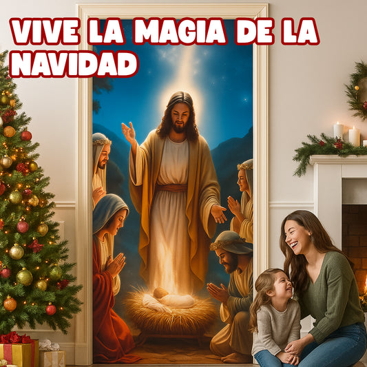 FUNDAS NAVIDEÑAS PARA PUERTAS