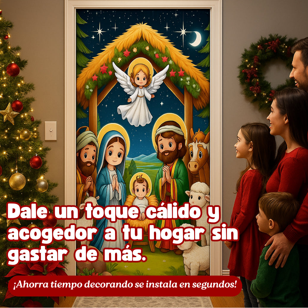 FUNDAS NAVIDEÑAS PARA PUERTAS